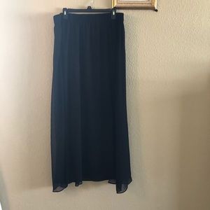 NEW Lane Bryant Sheer Maxi Skirt | 18/20